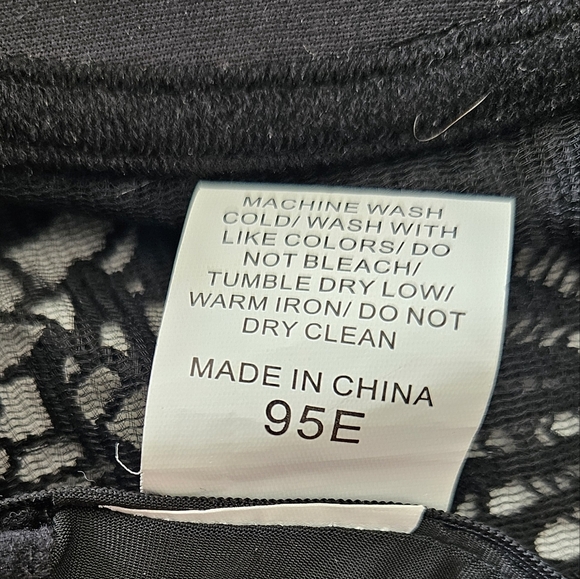 Black Crochet Lace Bustier Corset Top XXL Strapless Longline Sweetheart - Picture 13 of 16